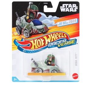 Hot Wheels Racer Verse Diecast Car/Vehicle - Boba Fett Star Wars 2024 - NEW!
